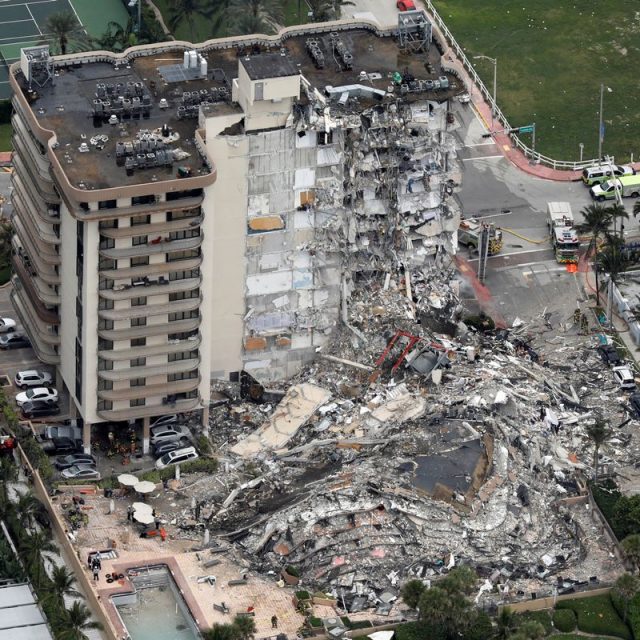 Encuentran 10 cuerpos más en restos de edificio derrumbado en Miami Dade