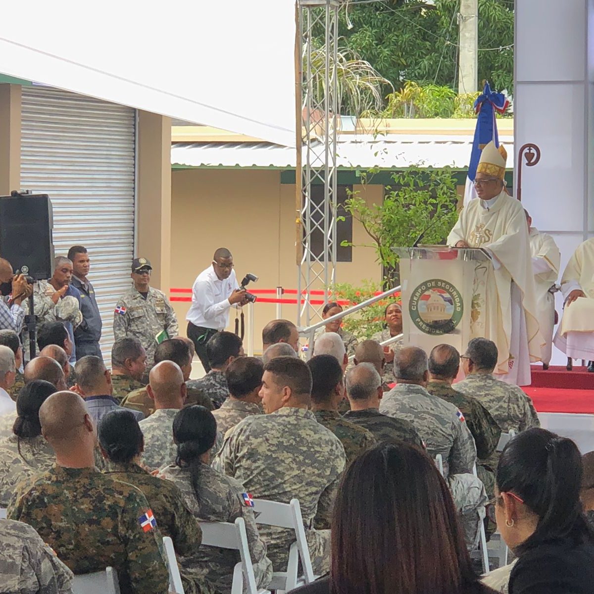 Ofician Misa En Capilla Del CUSEP Arzobispo Ozoria Acosta Llama A La