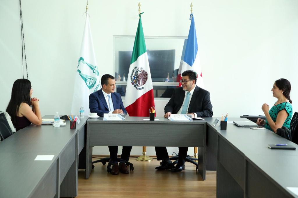 Presidente de la JCE inaugura oficina en México y firma acuerdos con