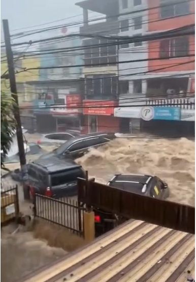 VIDEO Inundaciones Hacen Colapsar El Gran Santo Domingo El Nuevo