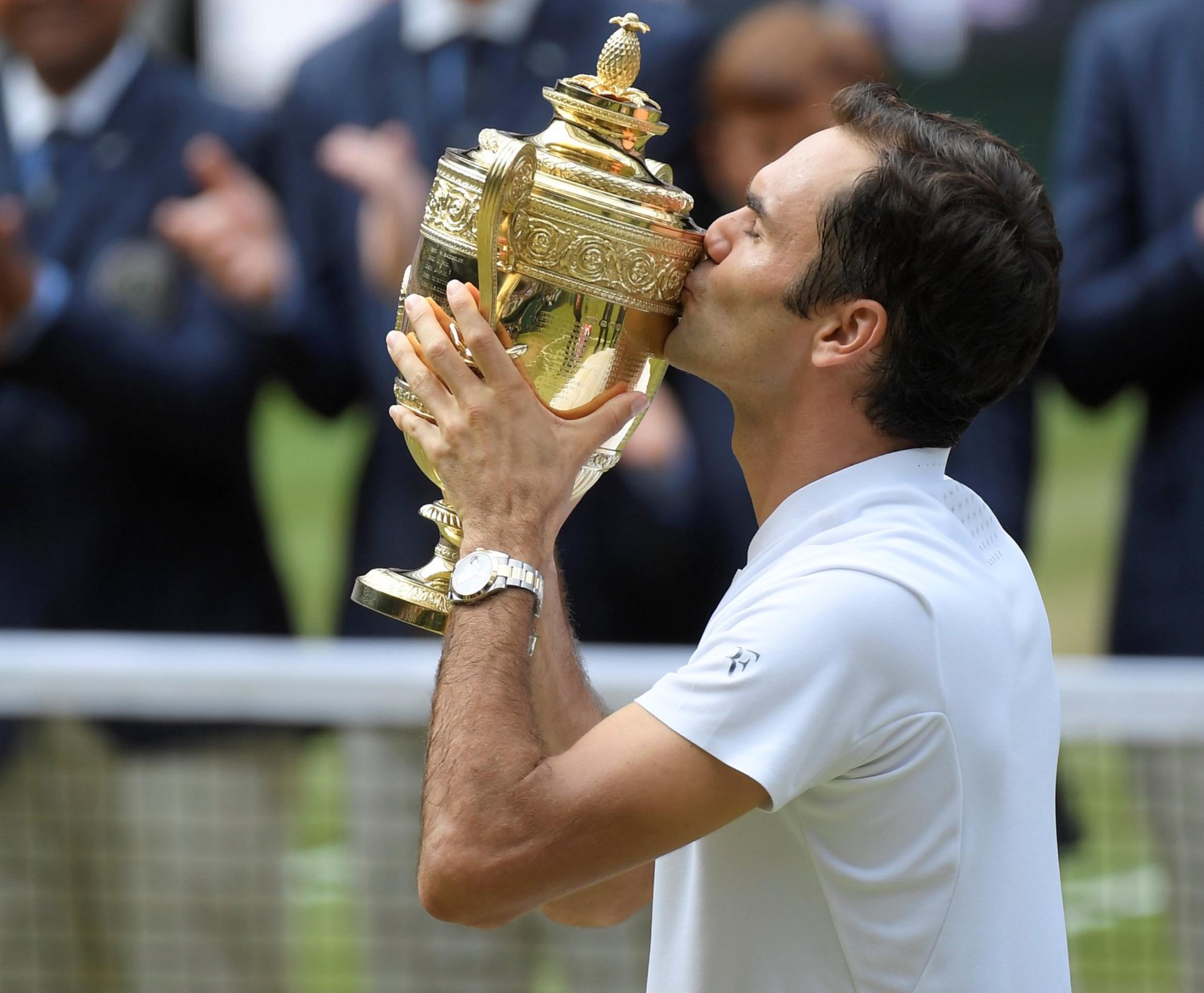 Federer Vence A Un Cilic Lesionado Y Gana Wimbledon Por Octava Vez El