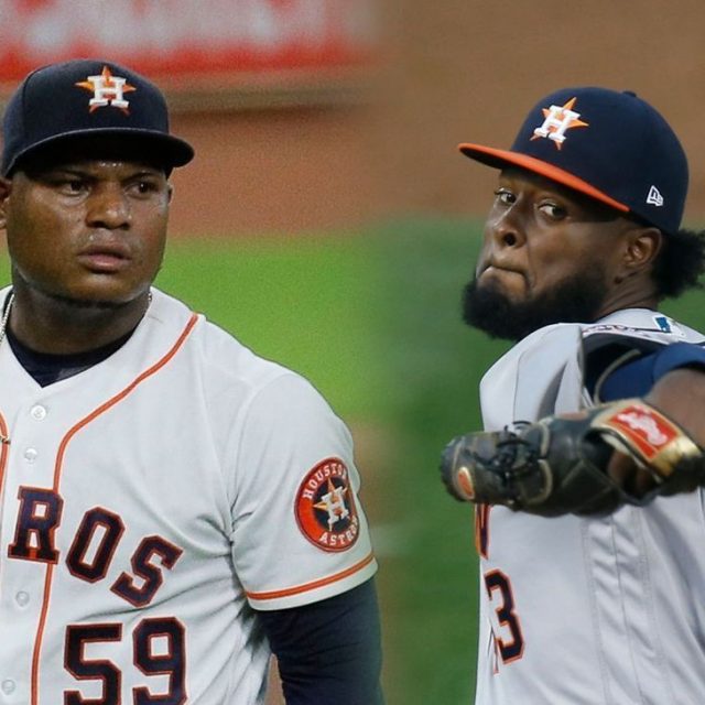 Cartel de la evolución uniforme de los Astros de MLB Houston