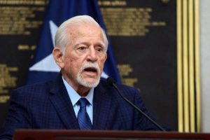 Carlos Romero Barceló, exgobernador de Puerto Rico 