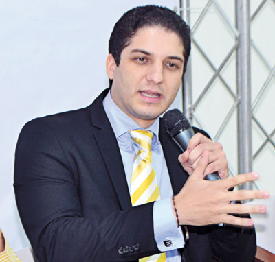 . Gabriel José García, Subcoordinador Cibao Central del CRD.