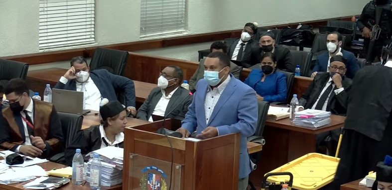 Raúl Girón Jiménez, tras tomar un turno este jueves ante el tribunal. (Imagen: fuente externa)