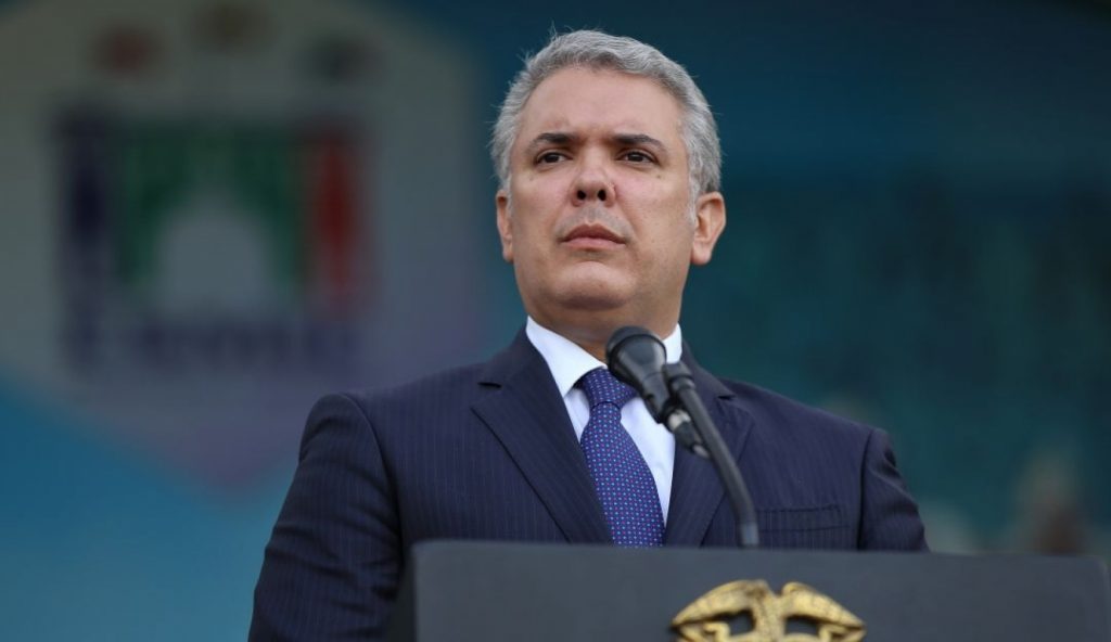 Iván Duque, presidente de Colombia