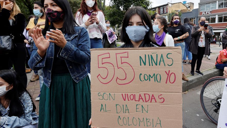Reportan 87 casos de violencia de género durante las protestas en Colombia