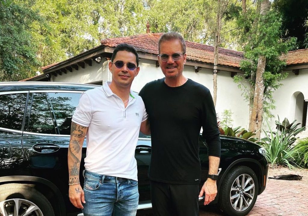 Leoni Torres y Willy Chirino, cantantes cubanos. (Fuente externa)