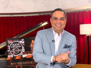Gilberto Santa Rosa, salsero boricua. (Fuente externa)