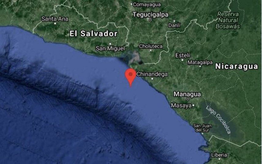 Sismo De Magnitud 5 8 En La Escala De Richter Sacude El Pacifico De Nicaragua