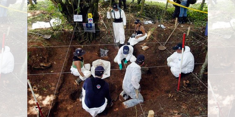 Los cuerpos fueron entregados por la Unidad al Instituto de Medicina Legal y Ciencias Forenses, que debe establecer sus identidades, informó este lunes la UBPD en un comunicado. (Fuente externa)
