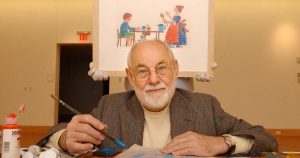Eric Carle, autor de libros infantiles y responsable del popular "The Very Hungry Caterpillar". (Fuente externa)