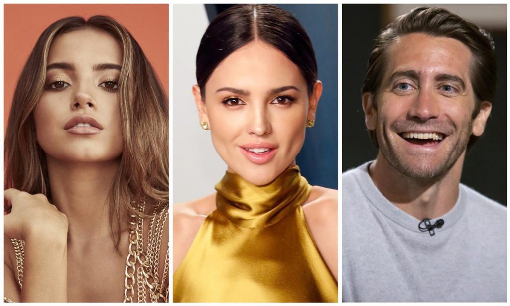 Isabela Merced, Jake Gyllenhaal y Eiza González en "Spirit Untamed". (Fuente externa)