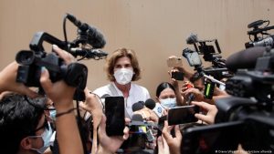 Cristiana María Chamorro Barrios, opositora nicaragüense. (Fuente externa)