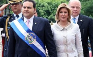 Ana Ligia de Saca, esposa del expresidente Elías Antonio Saca. (Fuente externa)