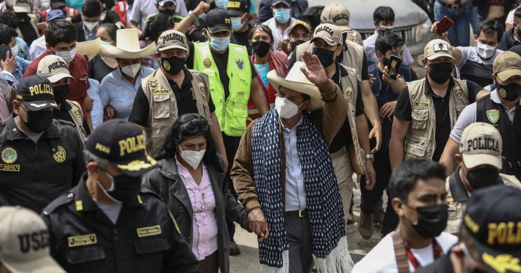 Pedro Castillo, candidato presidencial. (Fuente externa)