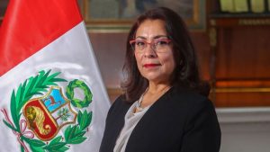 Violeta Bermúdez, primera ministra de Perú. (Fuente externa)