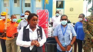 Gobernación de Elías Piña y Defensa Civil realizan lanzamientos ante el inicio de la temporada ciclónica 2021