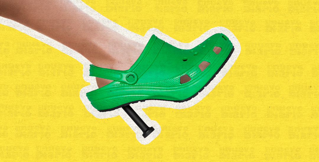 Crocs con tacón de Balenciaga enloquecen las redes sociales
