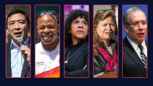 Los 5 candidatos demócratas favoritos de los latinos, según encuesta. (Fuente externa)