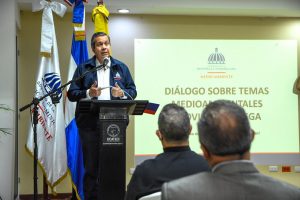 ministro de Medio Ambiente y Recursos Naturales Orlando Jorge Mera