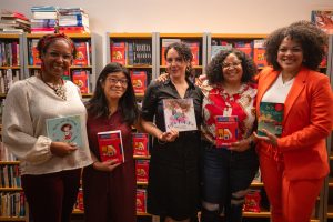 Cleyvis Natera, Verónica Liu, Angie Cruz, Ángela Abreu y Kianny Antigua