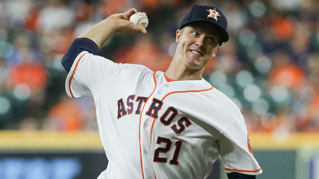 Zack Greinke amplía a nueve la racha ganadora de los Astros