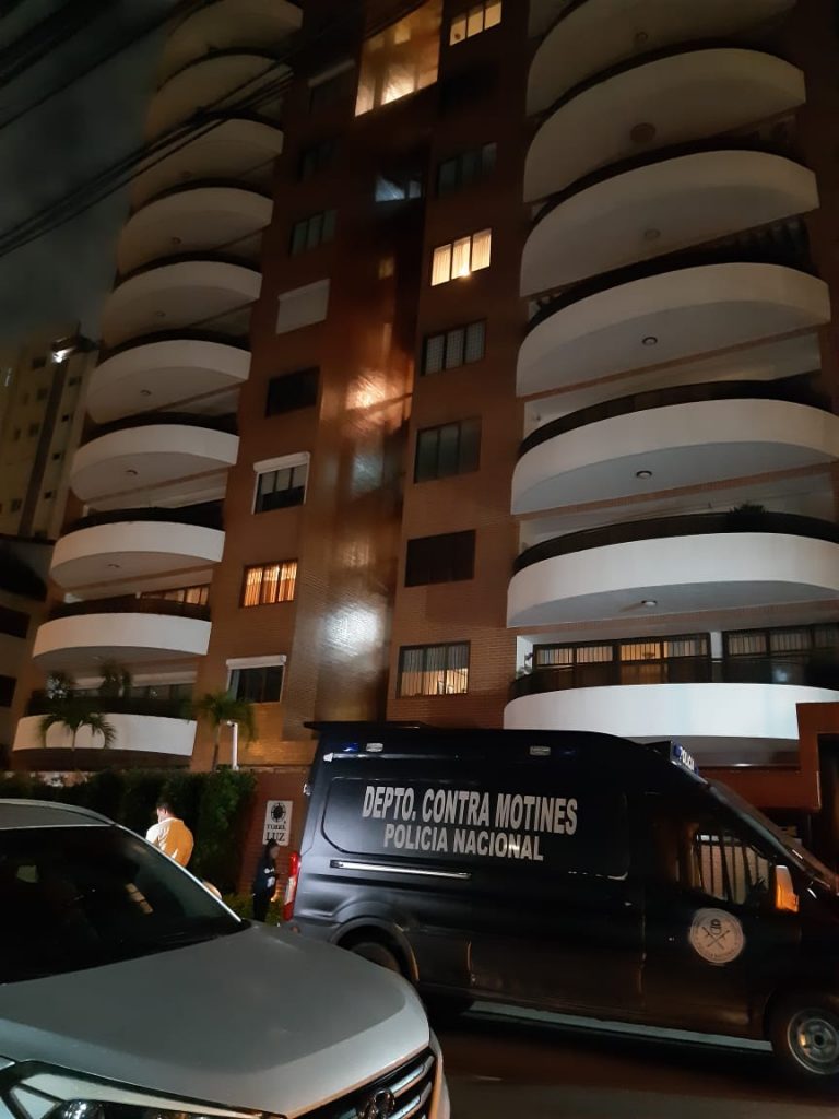 Torre Luz donde se realizó allanamiento a Jean Alain