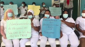 Imagen ilustrativa de la protesta. (Fuente externa)