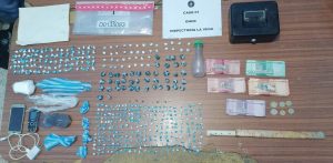 Sustancias ocupadas por miembros de la DNCD. (Fuente externa)