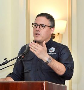 El director ejecutivo de la Autoridad Portuaria Dominicana, Jean Luis Rodríguez