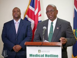 Carvin Malone, ministro de Salud Islas Vírgenes. (Fuente externa)