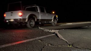 Aunque los terremotos son habituales a lo largo de todo California, no suelen superar la magnitud de 5 en la escala Richter. (Fuente externa)