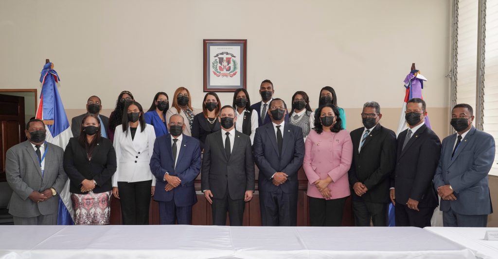 Presidente de la SCJ y consejeros se reúnen con jueces en San Pedro de Macorís