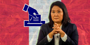 Keiko Fujimori. (Ilustración: Yasmín Esmeralda Díaz)