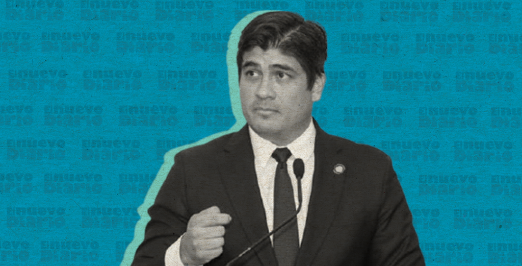 Carlos Alvarado., presidente de Costa Rica. (Ilustración: Yasmín Esmeralda Díaz)