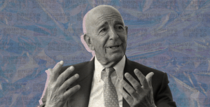 Thomas Barrack, un inversor multimillonario, amigo y exasesor del expresidente estadounidense Donald Trump. (Ilustración: Yasmín Esmeralda Díaz)