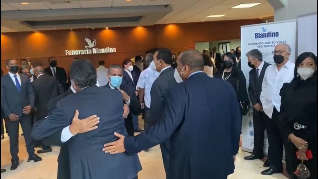 Sepelio de Yolanda Reyna, madre de Leonel Fernández.