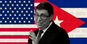 Ministro de Relaciones Exteriores de Cuba, Bruno Rodríguez. (Ilustración: Yasmín Esmeralda Díaz)