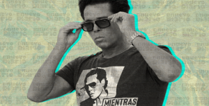 Roberto Palazuelos, empresario y actor mexicano. (Ilustración: Yasmín Esmeralda Díaz)