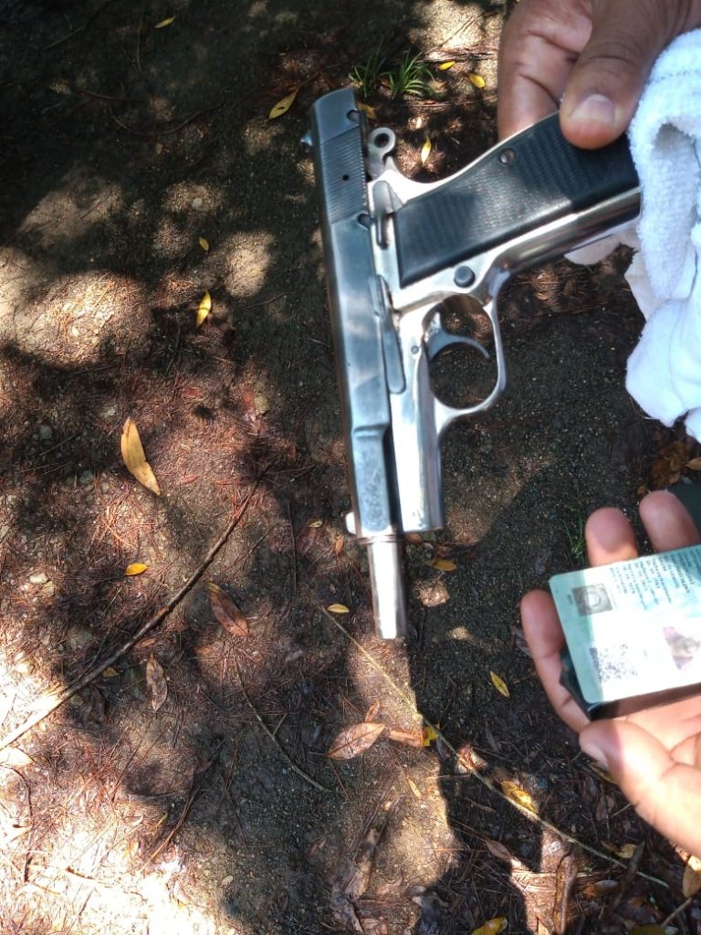 Arma ocupada