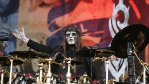 Joey Jordison, exbaterista del grupo de heavy metal estadounidense Slipknot y uno de los miembros fundadores de la banda. (Fuente externa)