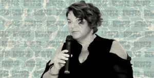 Lise Ménard, instructora de buceo y escritora. (Ilustración: Yasmín Esmeralda Díaz)