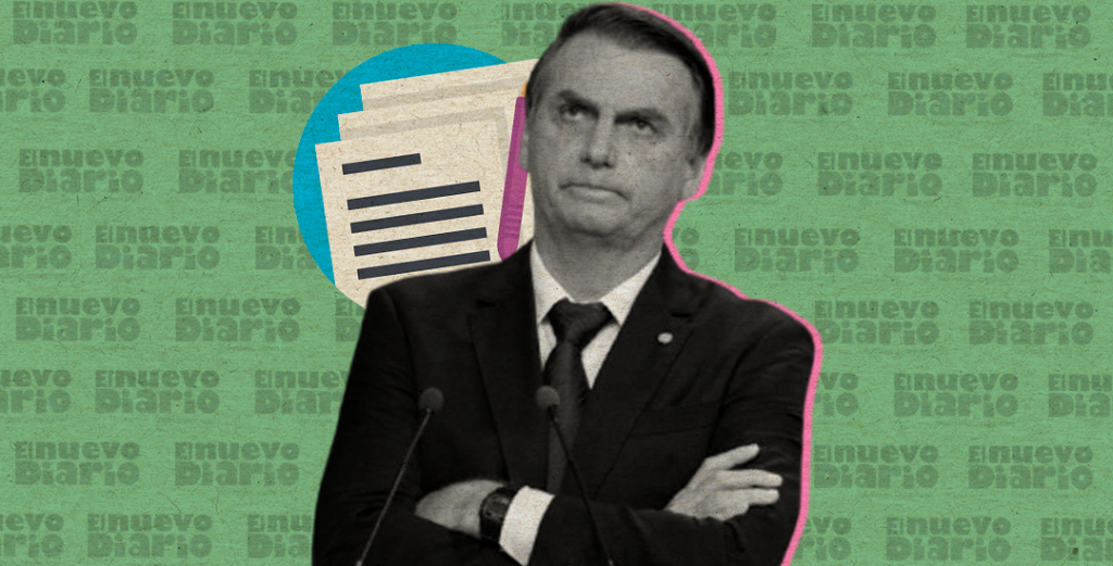 Jair Bolsonaro, presidente. (Ilustración: Yasmín Esmeralda Díaz)