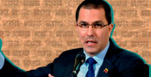 Jorge Arreaza, canciller de Venezuela. (Ilustración: Yasmín Esmeralda Díaz)