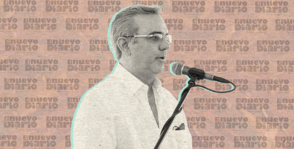 Luis Abinader. (Ilustración: Yasmín Esmeralda Díaz)