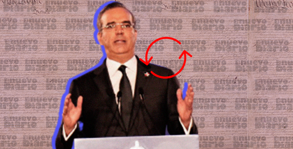 Luis Abinader. (Ilustración: Yasmín Esmeralda Díaz)