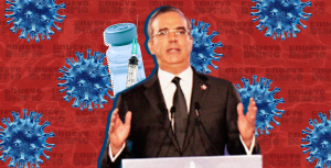 Luis Abinader. (Ilustración: Yasmín Esmeralda Díaz)