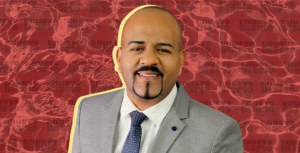 Alberto María, exponente de música tropical. (Ilustración: Yasmín Esmeralda Díaz)