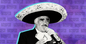 Vicente Fernández, cantante mexicano. (Ilustración: Yasmín Esmeralda Díaz)